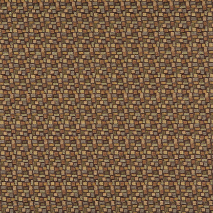 3749 Abstract & Geometric,Small Scale Pesto Brown Charlotte Fabrics