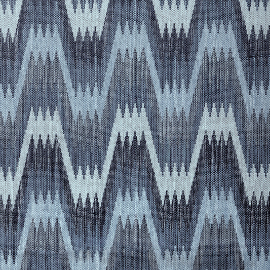 37520-5 KRAVET COUTURE RIVER WEAVE INDIGO
