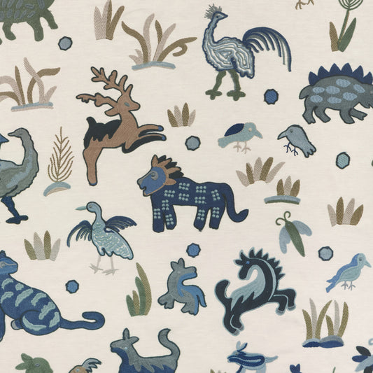 37530-5 KRAVET COUTURE DWELLERS INDIGO