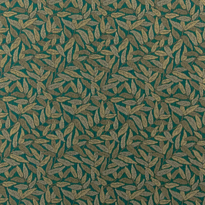 3760 Leaves Amazon Green Charlotte Fabrics