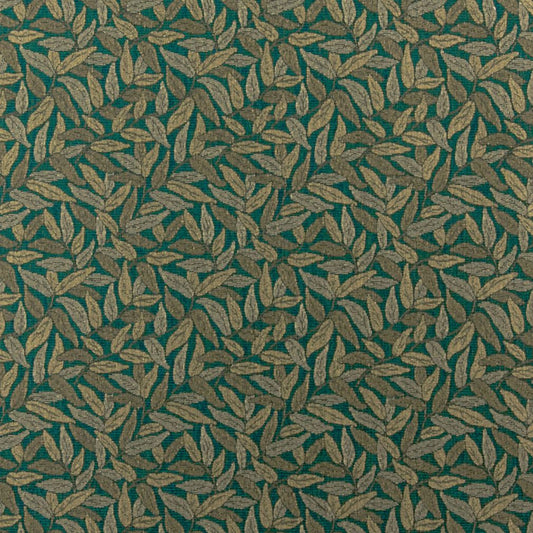 3760 Leaves Amazon Green Charlotte Fabrics