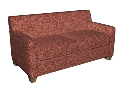 3761 Leaves Wine Red & Burgundy Charlotte Fabrics