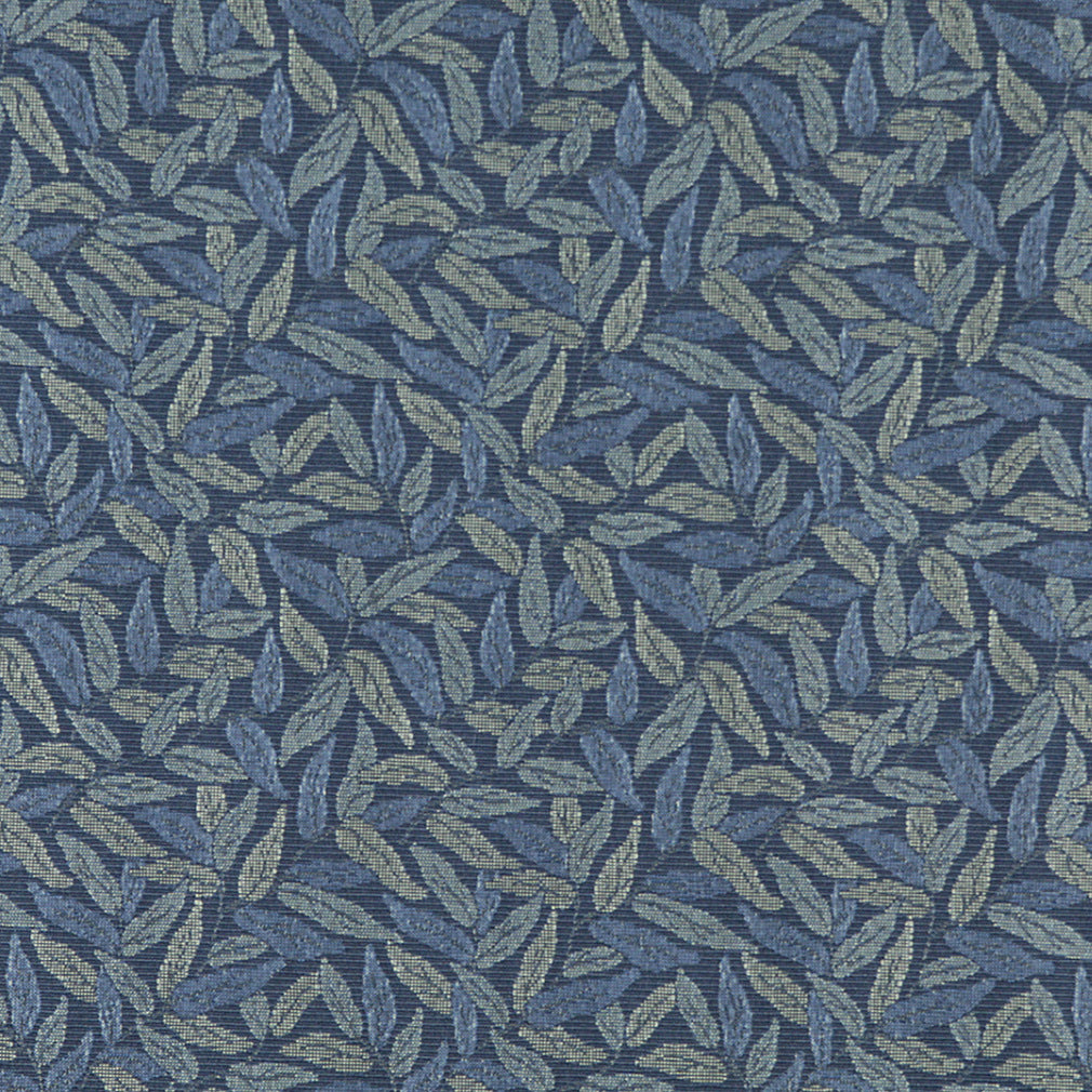 3762 Leaves Oasis Blue Charlotte Fabrics