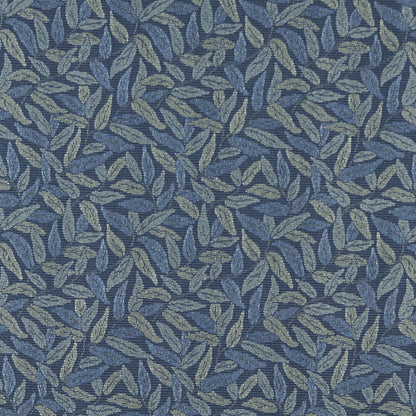 3762 Leaves Oasis Blue Charlotte Fabrics
