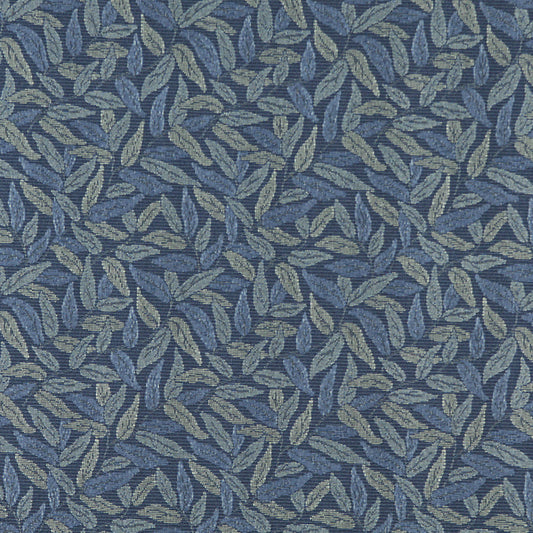 3762 Leaves Oasis Blue Charlotte Fabrics