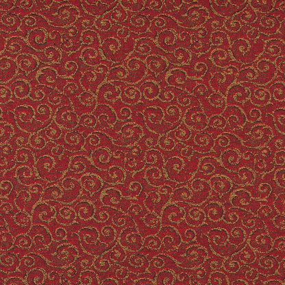 3771 Small Scale Salsa Red & Burgundy Charlotte Fabrics