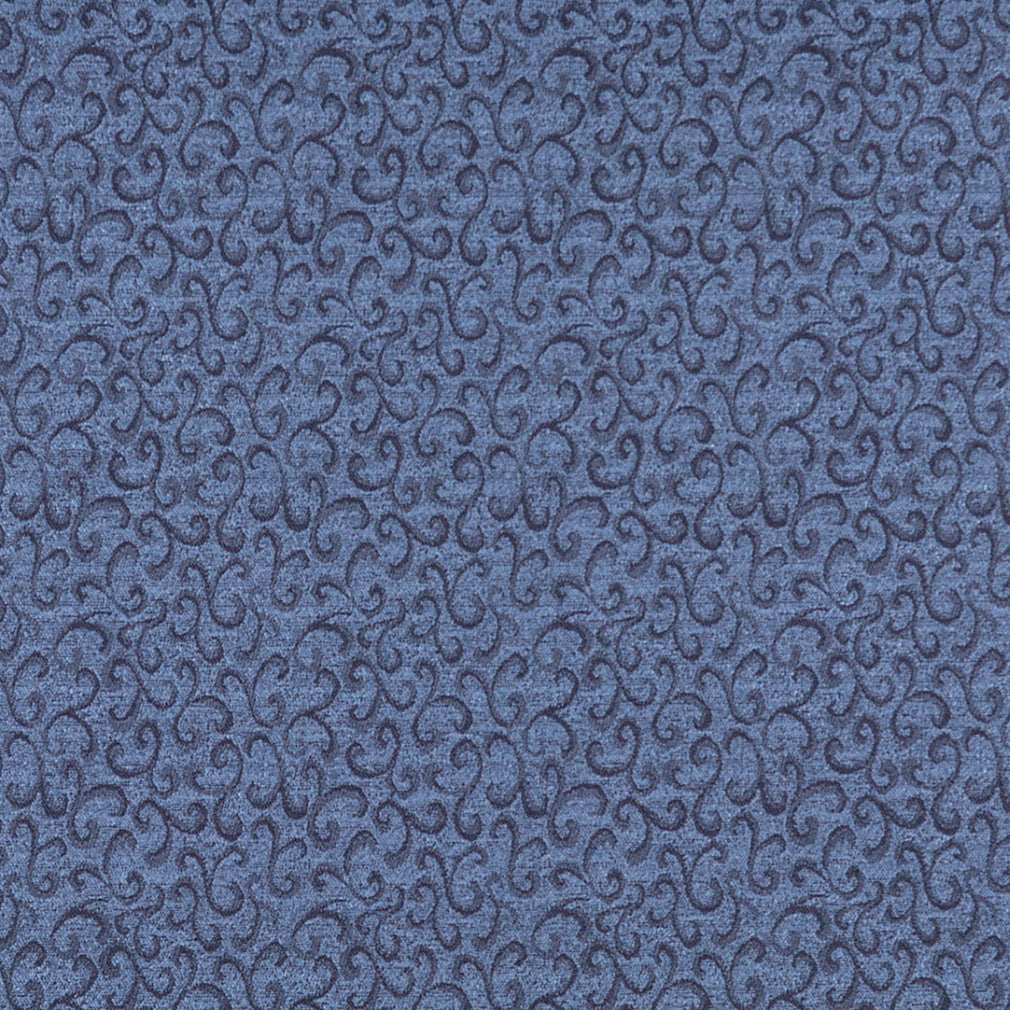 3807 Small Scale Sapphire Blue Charlotte Fabrics