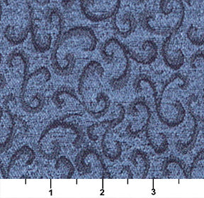 3807 Small Scale Sapphire Blue Charlotte Fabrics