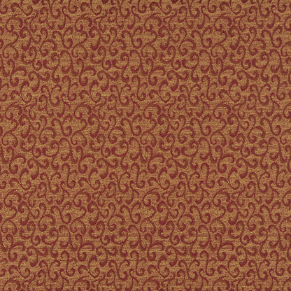3810 Small Scale Sienna Orange & Rust Charlotte Fabrics