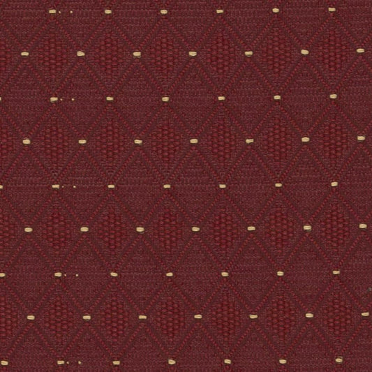 3830 Diamonds,Small Scale Berry Red & Burgundy Charlotte Fabrics