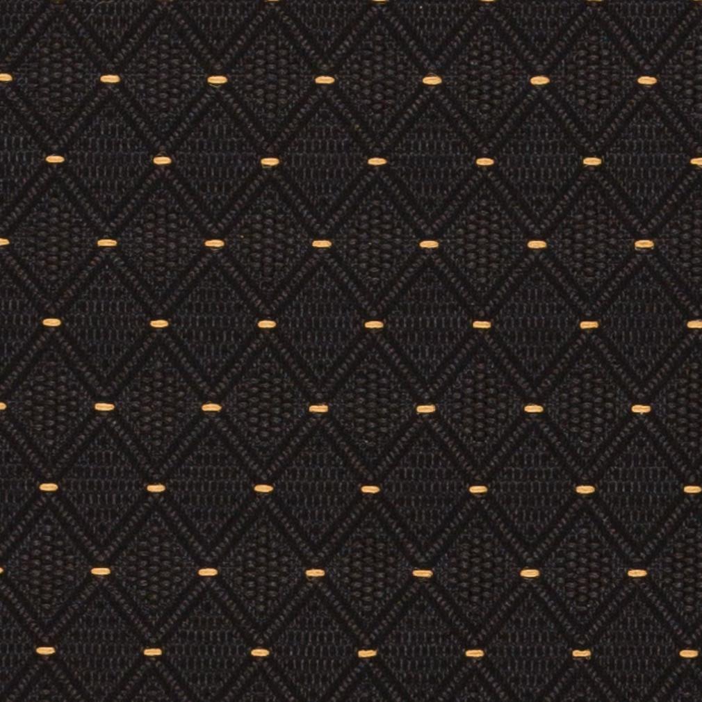3831 Diamonds,Small Scale Ebony Black Charlotte Fabrics