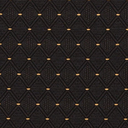 3831 Diamonds,Small Scale Ebony Black Charlotte Fabrics