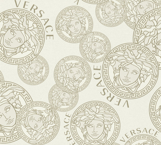 386103X Versace Versace Volume 5 Wallpaper Dynasty Cappuccino