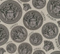 386112X Versace Versace Volume 5 Wallpaper Monarch Greyscale