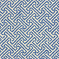 4010-31 JAVA JAVA Pacific Blue on Tinted Linen Cotton Quadrille Fabric