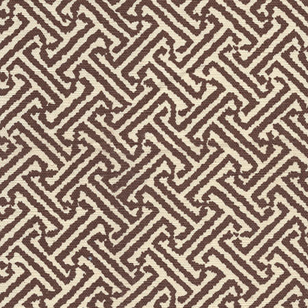 4010-38 JAVA JAVA New Brown on Tinted Linen Cotton Quadrille Fabric