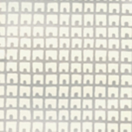 4040-06WP FEZ BACKGROUND Silver On Off White Quadrille Wallpaper