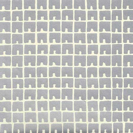 4045-01WP FEZ II Brown On Off White Quadrille Wallpaper