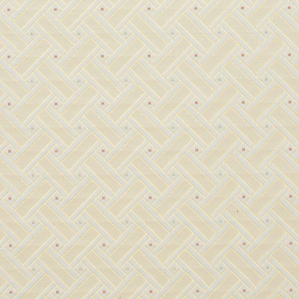 4135 Abstract & Geometric Spring Lattice Beige & Taupe Charlotte Fabrics