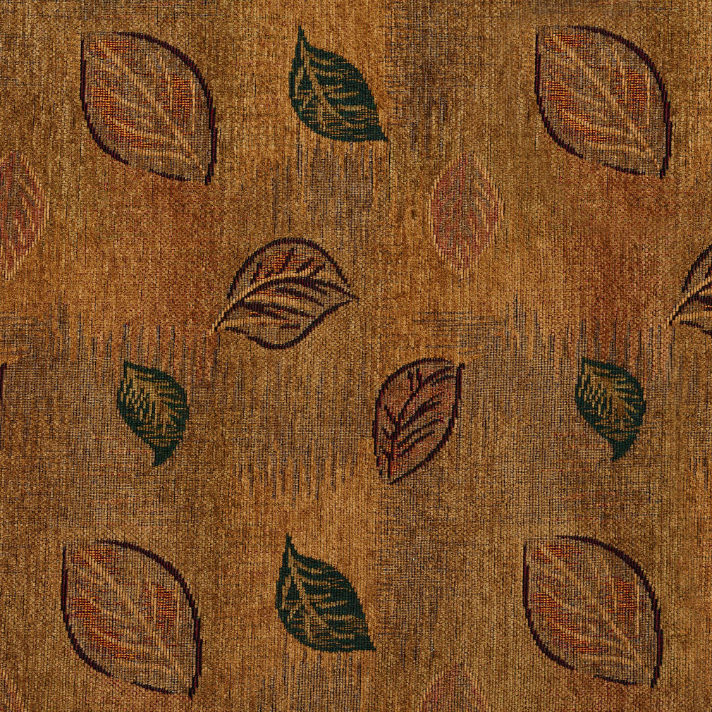4260 Leaves Basil Green Charlotte Fabrics