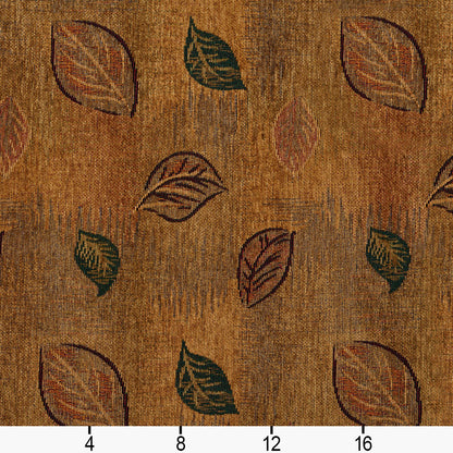 4260 Leaves Basil Green Charlotte Fabrics