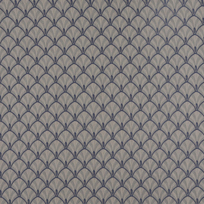 4300 Abstract & Geometric Wedgewood Fan Blue Charlotte Fabrics