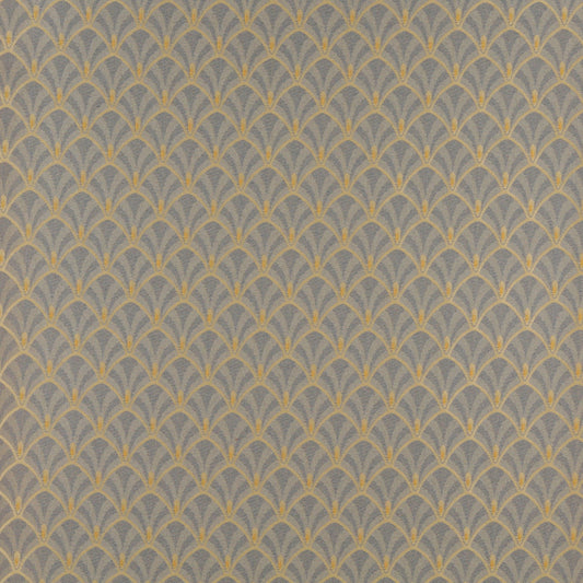 4304 Abstract & Geometric Chambray Fan Blue Charlotte Fabrics
