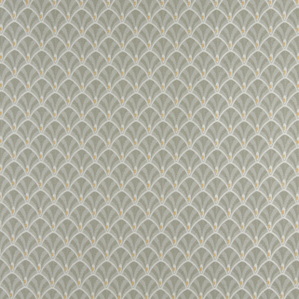 4305 Abstract & Geometric Spring Fan Green Charlotte Fabrics