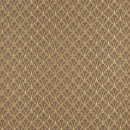 4307 Abstract & Geometric Harvest Fan Brown Charlotte Fabrics