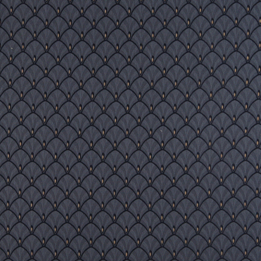 4308 Abstract & Geometric Ocean Fan Blue Charlotte Fabrics