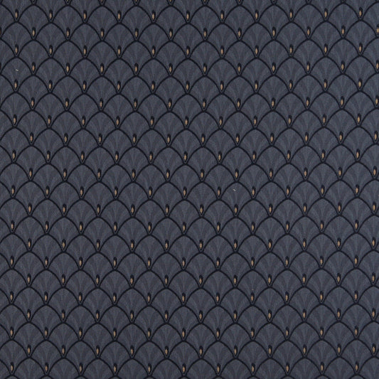 4308 Abstract & Geometric Ocean Fan Blue Charlotte Fabrics