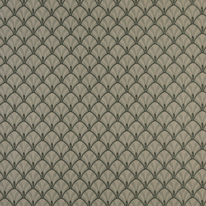 4309 Abstract & Geometric Juniper Fan Green Charlotte Fabrics