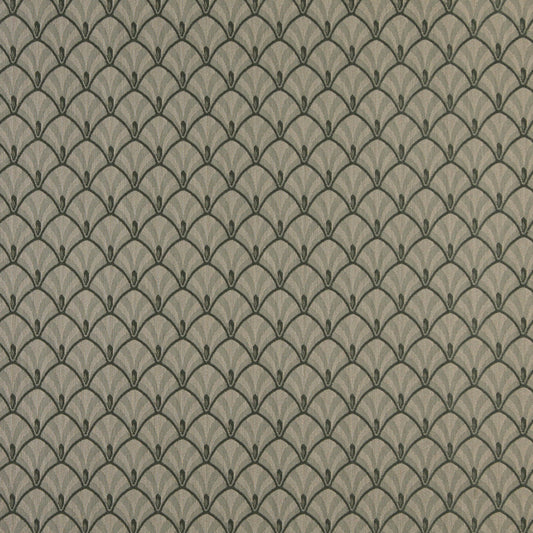 4309 Abstract & Geometric Juniper Fan Green Charlotte Fabrics