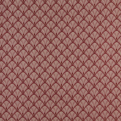 4312 Abstract & Geometric Port Fan Red & Burgundy Charlotte Fabrics