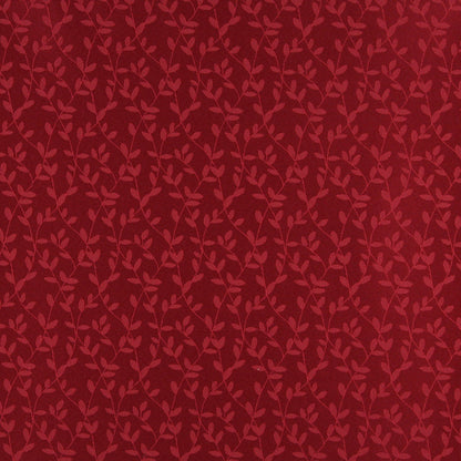 4315 Leaves Ruby Vine Red & Burgundy Charlotte Fabrics
