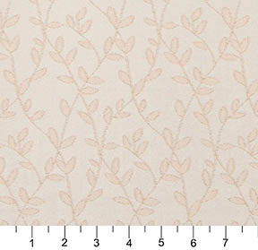 4316 Leaves Ecru Vine Beige & Taupe Charlotte Fabrics