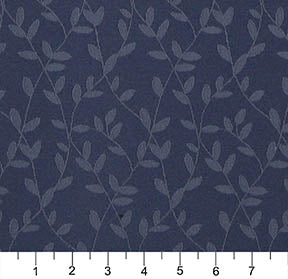 4319 Leaves Dresden Vine Blue Charlotte Fabrics
