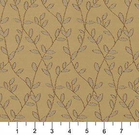 4320 Leaves Harvest Vine Brown Charlotte Fabrics
