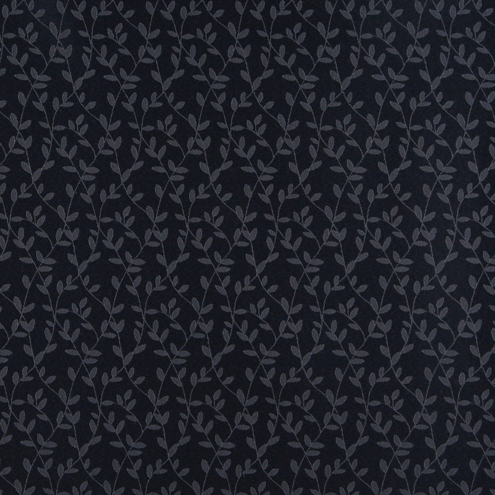 4321 Leaves Ocean Vine Blue Charlotte Fabrics