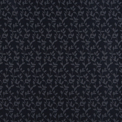 4321 Leaves Ocean Vine Blue Charlotte Fabrics