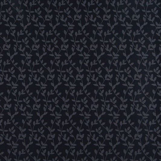 4321 Leaves Ocean Vine Blue Charlotte Fabrics