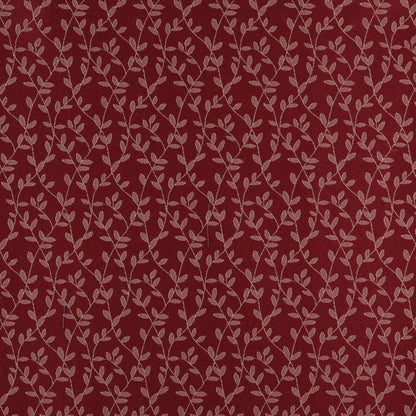 4325 Leaves Port Vine Red & Burgundy Charlotte Fabrics