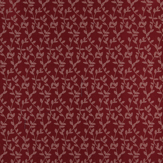 4325 Leaves Port Vine Red & Burgundy Charlotte Fabrics