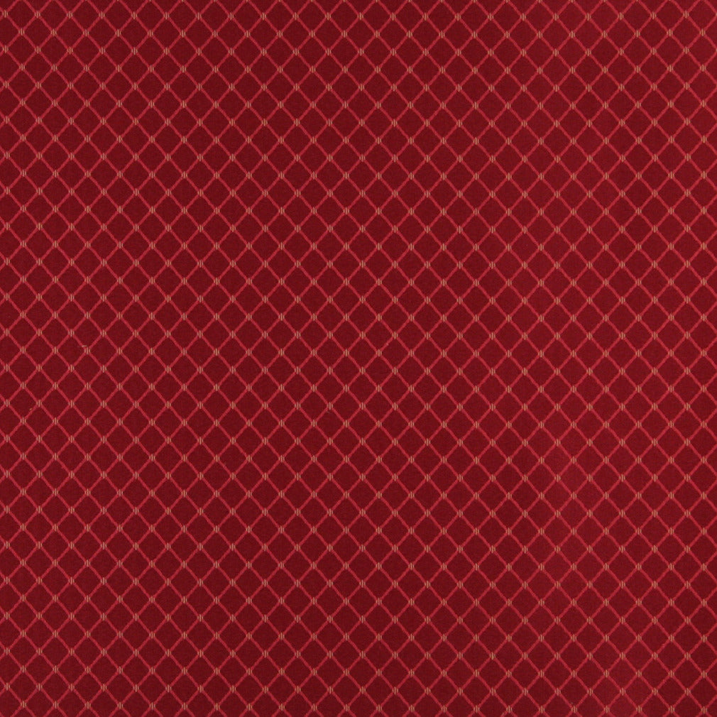 4328 Diamonds,Small Scale Ruby Diamond Red & Burgundy Charlotte Fabrics