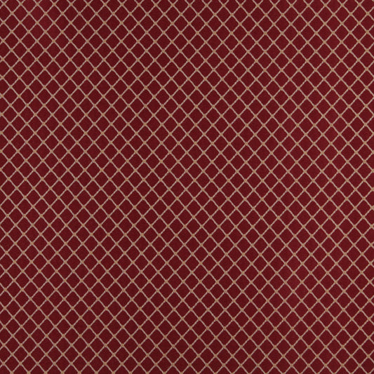 4338 Diamonds,Small Scale Port Diamond Red & Burgundy Charlotte Fabrics