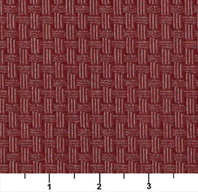 4351 Small Scale Port Red & Burgundy Charlotte Fabrics