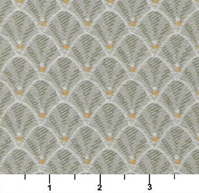 4357 Abstract & Geometric,Small Scale Spring Shell Green Charlotte Fabrics