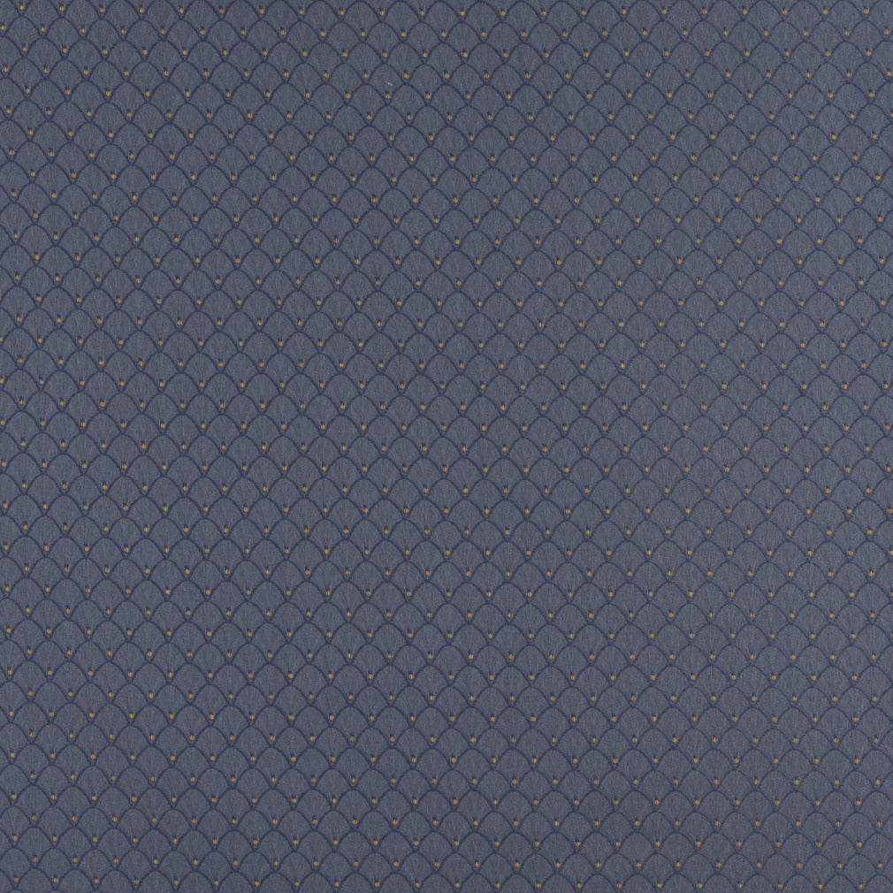 4358 Abstract & Geometric,Small Scale Dresden Shell Blue Charlotte Fabrics
