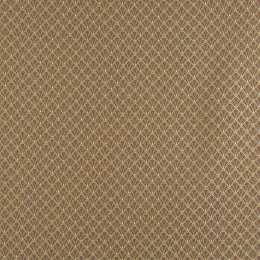4359 Abstract & Geometric,Small Scale Harvest Shell Brown Charlotte Fabrics