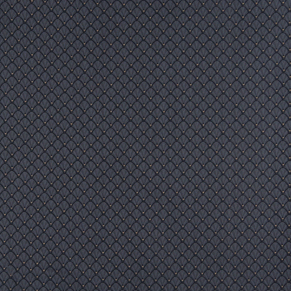 4360 Abstract & Geometric,Small Scale Ocean Shell Blue Charlotte Fabrics